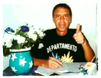 Frazão, o Frazul, Assessor de Comunicação do Caprichoso e Coordenador dos Fã Clubes do Caprichoso