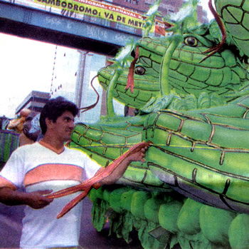 Jairzinho Mendes também tem trabalho reconhecido em escolas de samba