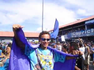 Eu na Festa da Vitória do Caprichoso