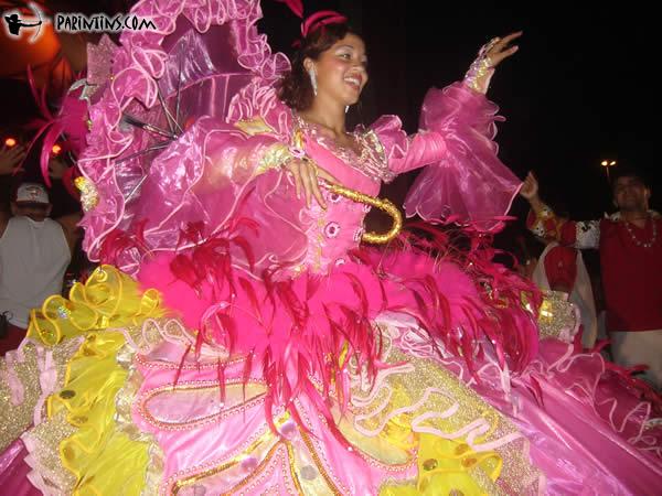 Vanessa Gonçalves, Sinhazinha da Fazenda do Garantido não estava presente e foi representada por Hanna Karina, dançaria do Garantido Show