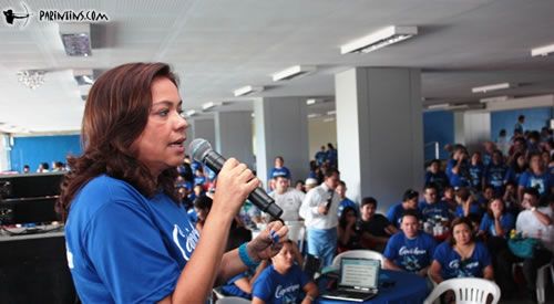 Märcia Baranda inicia campanha em Manaus